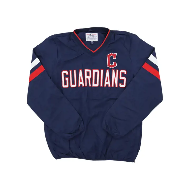 Cleveland Guardians MLB Le frappeurs de coup sûr en V, pull-over Re