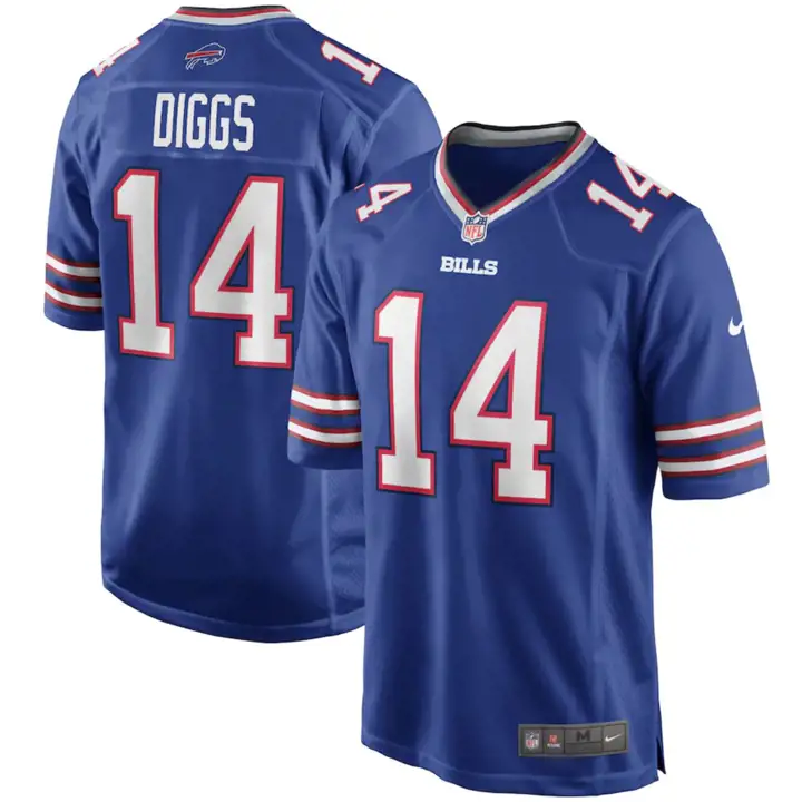 Maillot de match NFL pour jeune BILLS Stefon Diggs BLEU