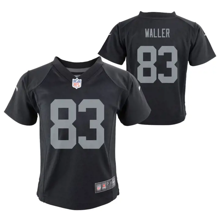 Maillot de match NFL Las Vegas Raiders pour tout-petits Darren Waller noir