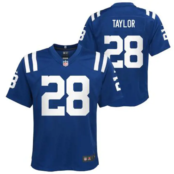 Maillot de match NFL Jonathan Taylor B des Colts d'Indianapolis pour tout-petit