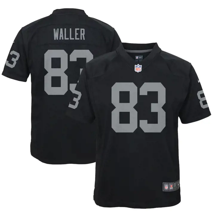 Maillot de match NFL Las Vegas Raiders pour bébé Darren Waller noir