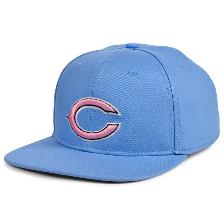 Chicago Bears NFL Pro Standard UV Casquette Snap Skbl/pnk