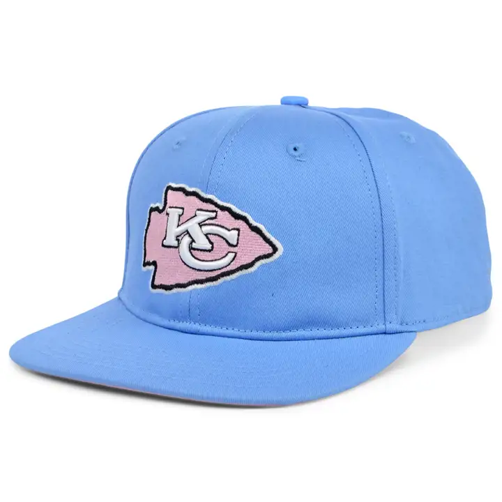 Casquette snapback Kansas City Chiefs NFL Pro Standard UV Skbl/pnk