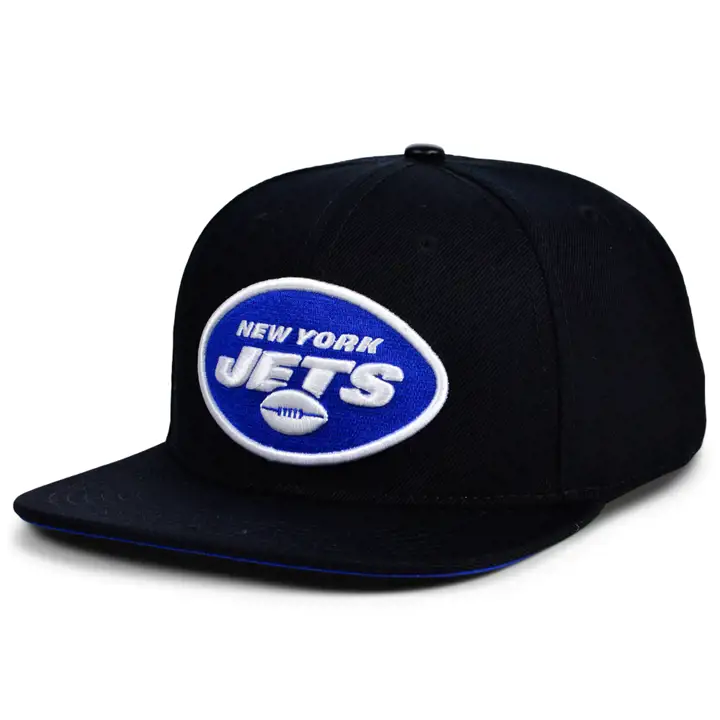New York Jets NFL Pro Standard UV Snap Noir/Bleu Royal