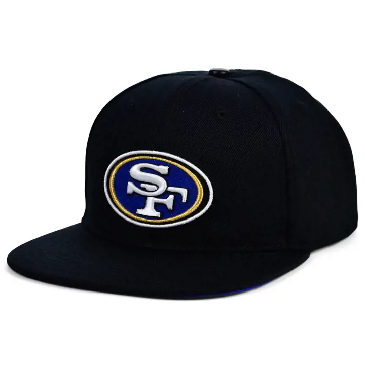 San Francisco 49ers NFL Pro Standard UV Snap Noir/Bleu Royal
