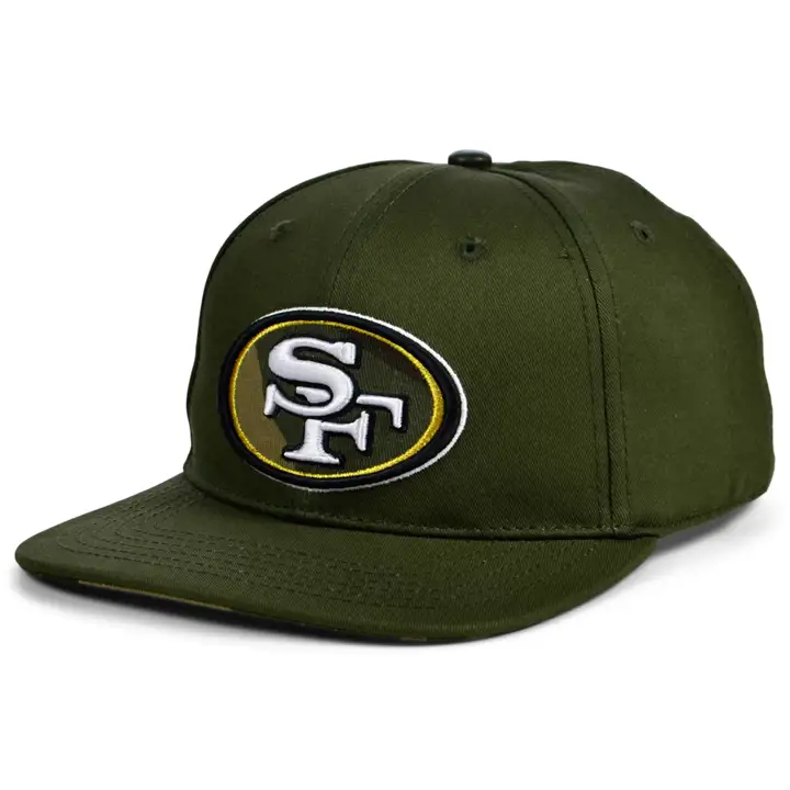 Casquette Snapback UV NFL Pro Standard des 49ers de San Francisco Kaki/Camo