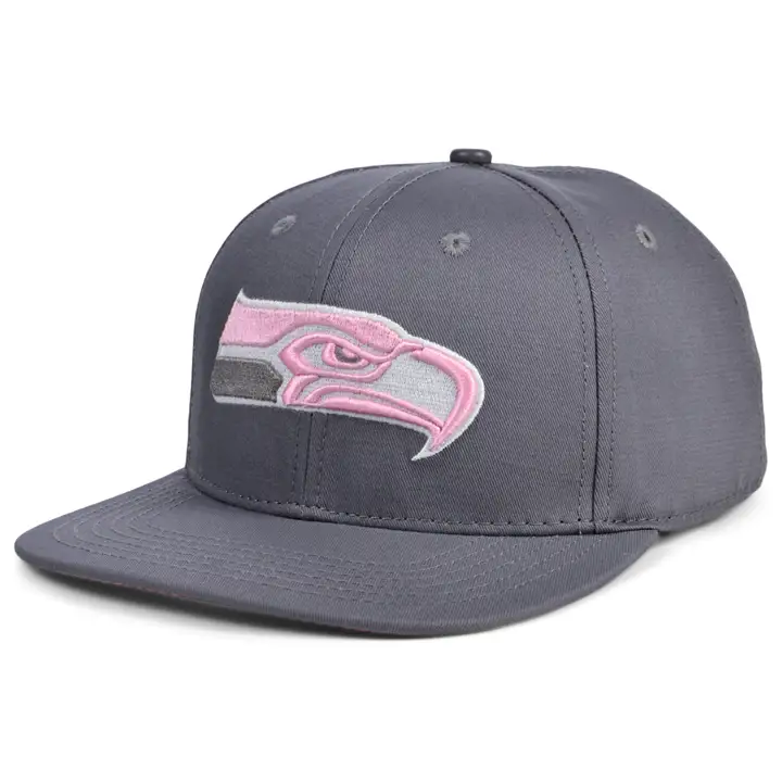 Seattle Seahawks NFL Pro Standard UV Casquette ajustée Gris/rose