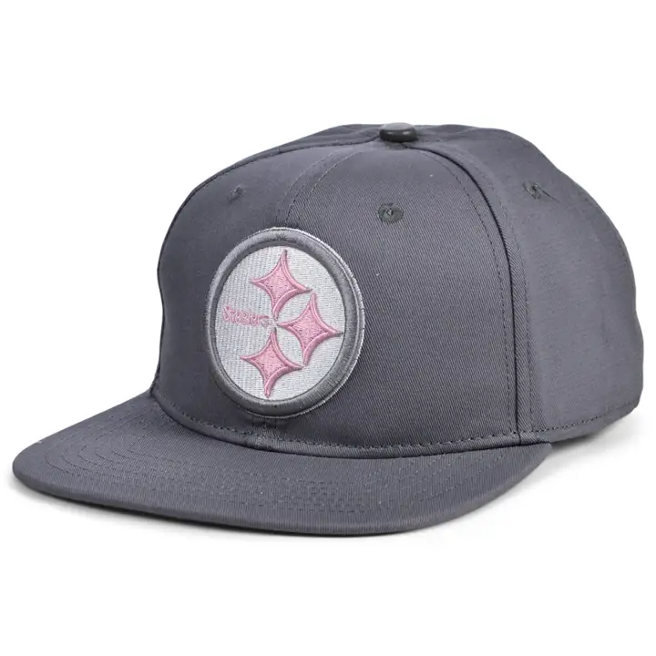 Pittsburgh Steelers NFL Pro Standard UV Snap Gris/rose
