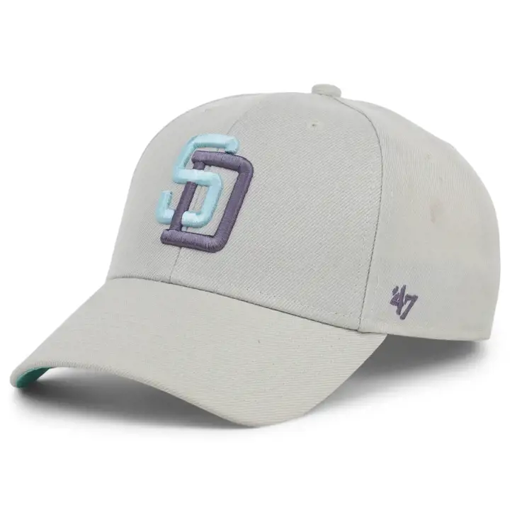 CASQUETTE DE BASEBALL SAN DIEGO PADRES MLB Boardwalk Ice Cream '47 MVP Natural