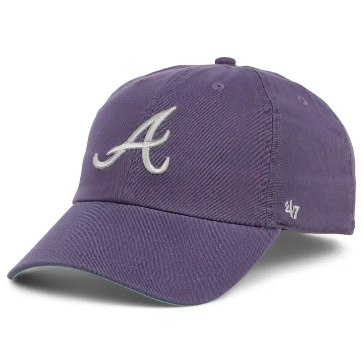 Casquette ajustable '47 Clean Up MLB Boardwalk Ice Cream des Atlanta Braves