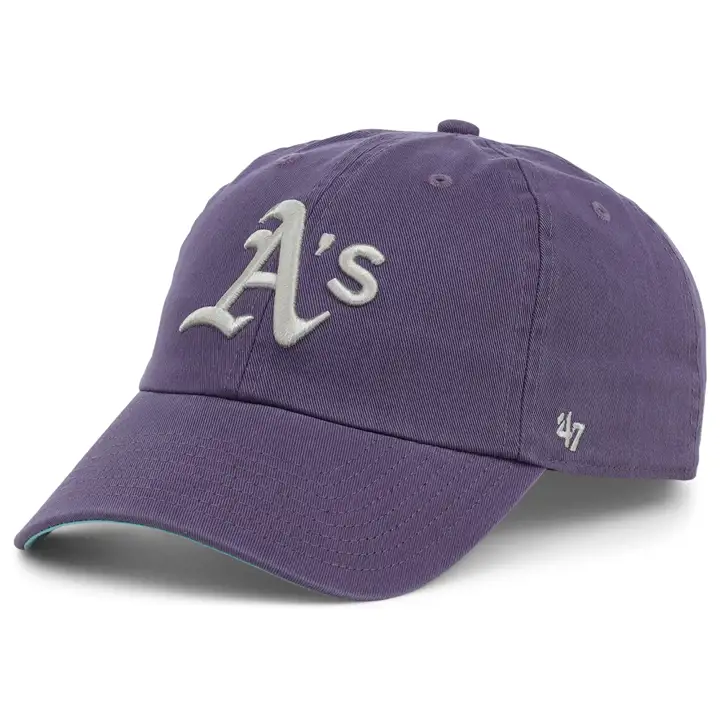 OAKLAND ATHLETICS MLB Casquette souple Boardwalk Ice Cream '47 Clean Up gry