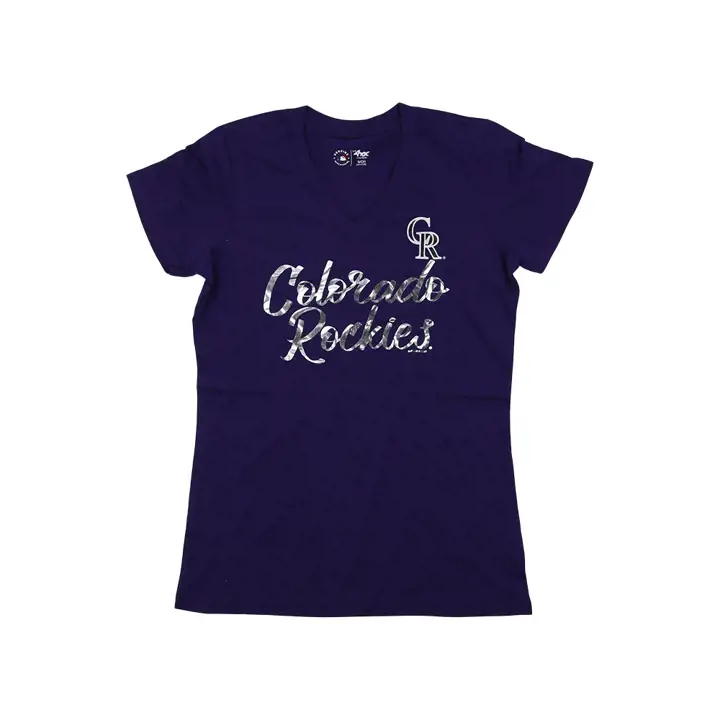 T-shirt Femme Colorado Rockies MLB Jour d'Ouverture 22 Pur