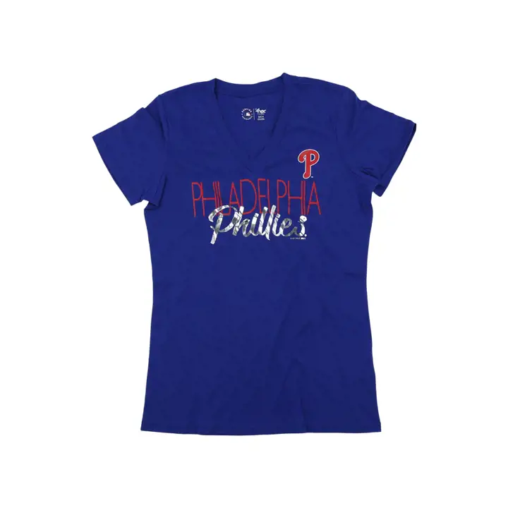 T-shirt Femme MLB Jour d'Ouverture Philadelphia Phillies 22 Rbl