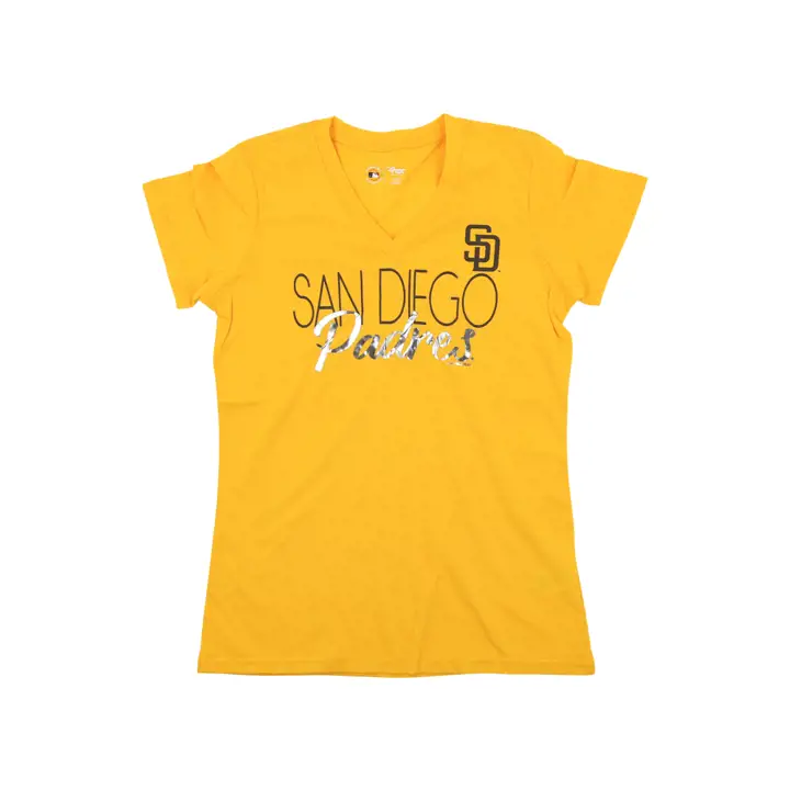 T-shirt San Diego Padres MLB pour femme, édition Opening Day 22 Gl