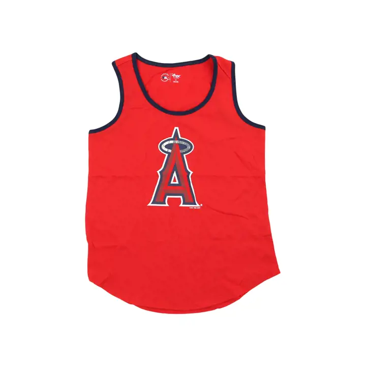 Débardeur MVP 22 rouge MLB Los Angeles Angels pour femme