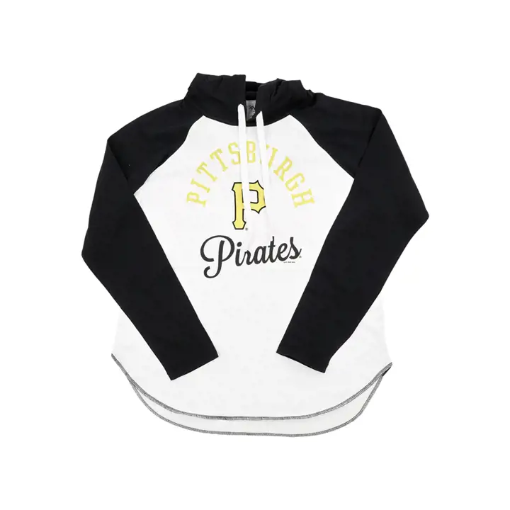Pittsburgh Pirates MLB Tee à Capuche Manches Longues Femme Fair Ball 22 Gr
