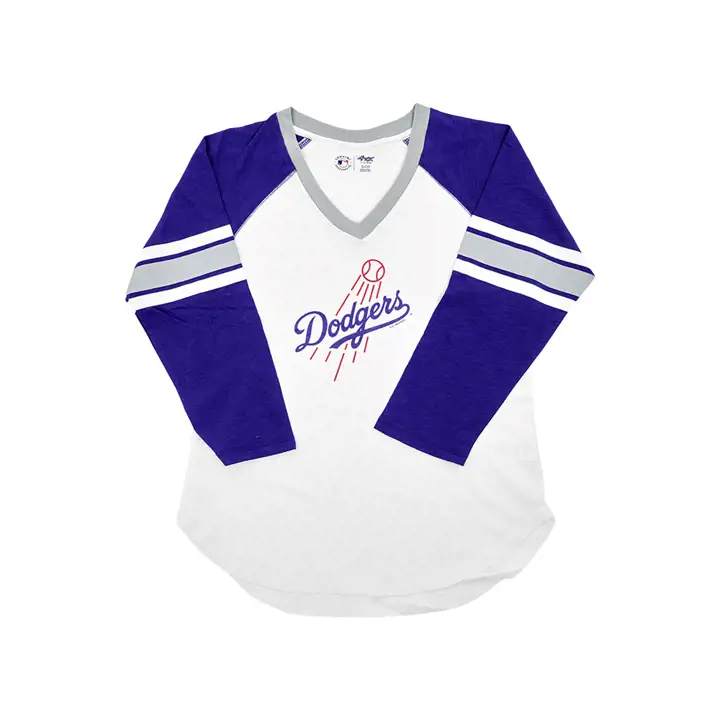 Los Angeles Dodgers MLB Femme Redzone Manches Trois-quarts 22 Wh