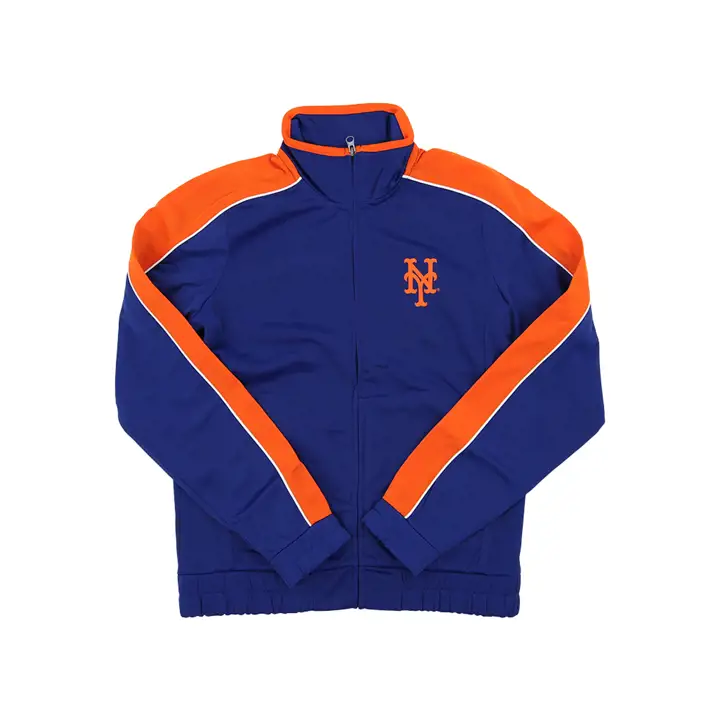 Veste de survêtement fantaisie New York Mets MLB pour femme 22 RBL
