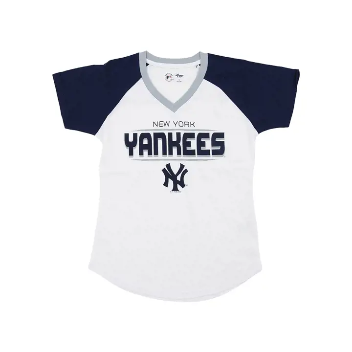 T-shirt femme MLB New York Yankees Extra Inning 22 WHT