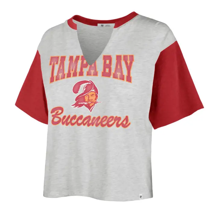TAMPA BAY BUCCANEERS NFL T-shirt court Daze Doly pour femme 22 gris