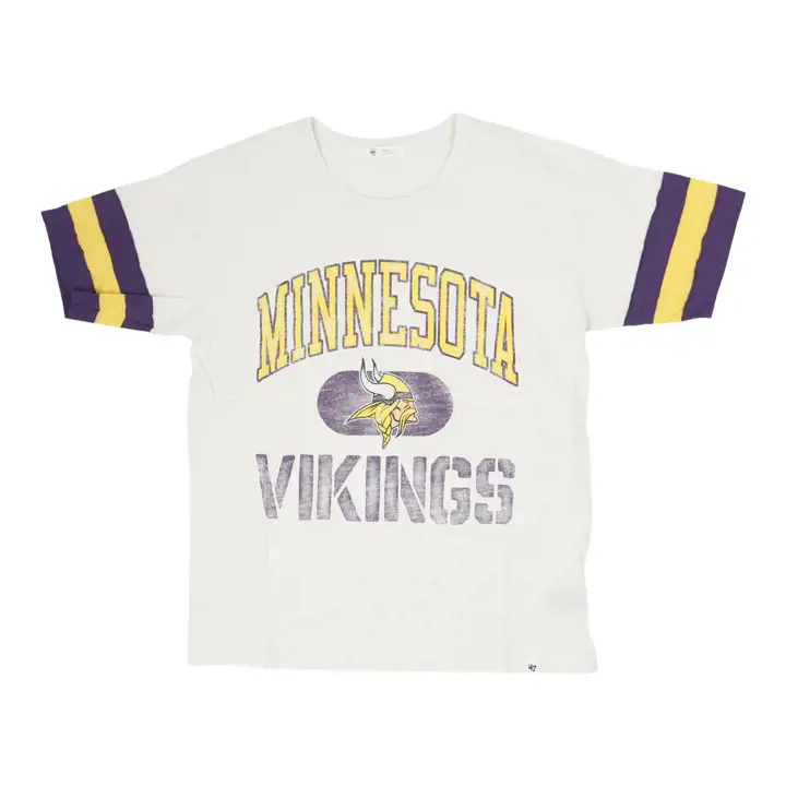MINNESOTA VIKINGS NFL T-shirt pour Femme Dani 22 ivoire