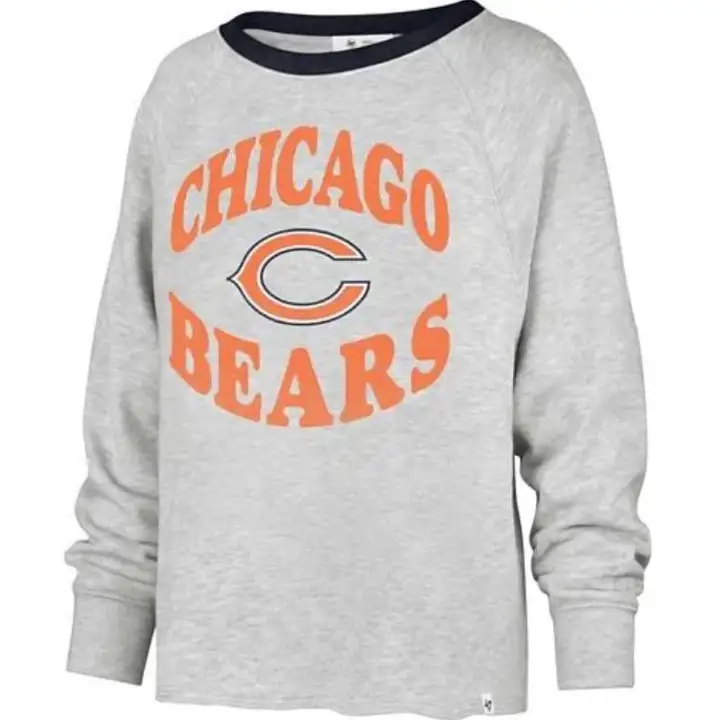 CHICAGO BEARS NFL Kennedy Crew Femme 22 Gris