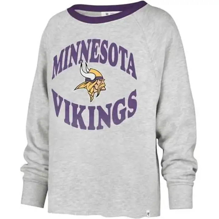 MINNESOTA VIKINGS NFL Sweat ras du cou Kennedy femme 22 Gris