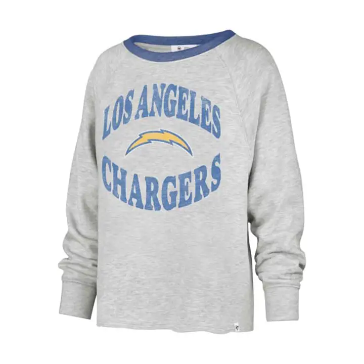 LOS ANGELES CHARGERS NFL Femme Kennedy Crew 22 Gris