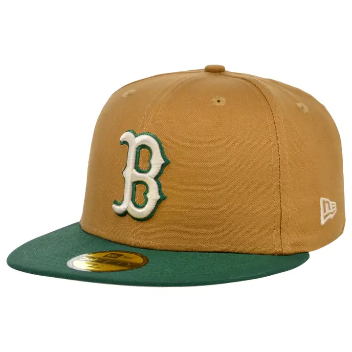 Boston Red Sox MLB Desert Pine 59FIFTY Brnz/dkgrn/stone