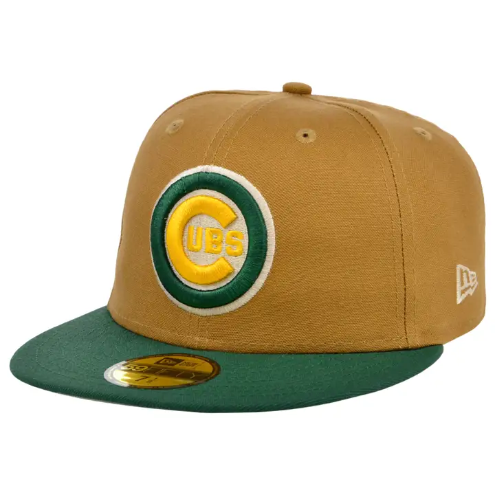 Casquette 59FIFTY MLB Chicago Cubs Desert Pine Brnz/dkgrn/stone