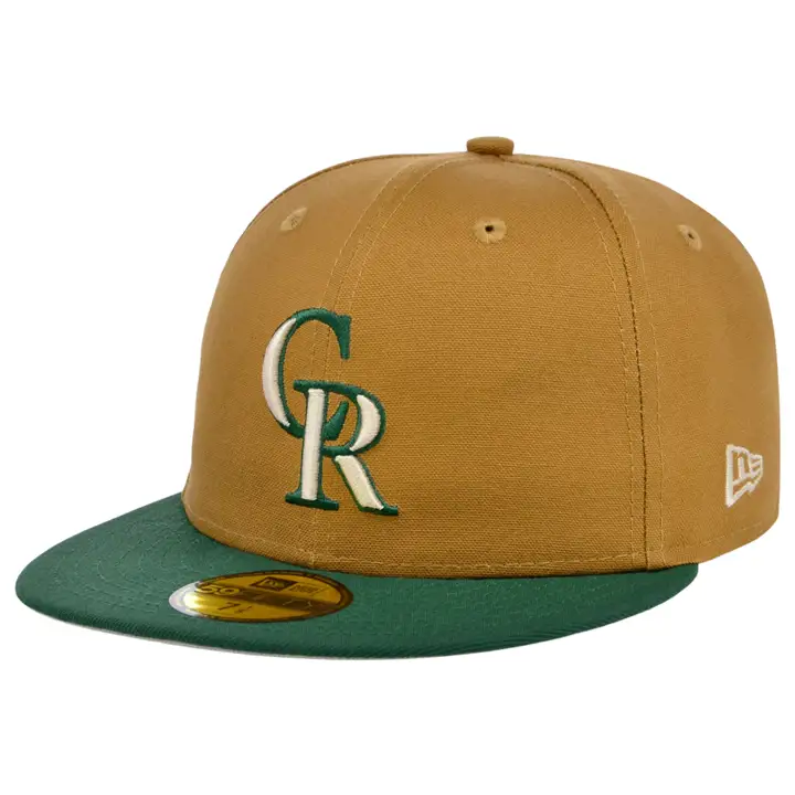 Colorado Rockies MLB Desert Pine 59FIFTY Brnz/vertfoncé/pierre