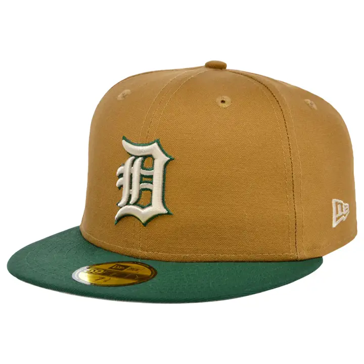Detroit Tigers MLB Desert Pine 59FIFTY Brnz/dkgrn/stone