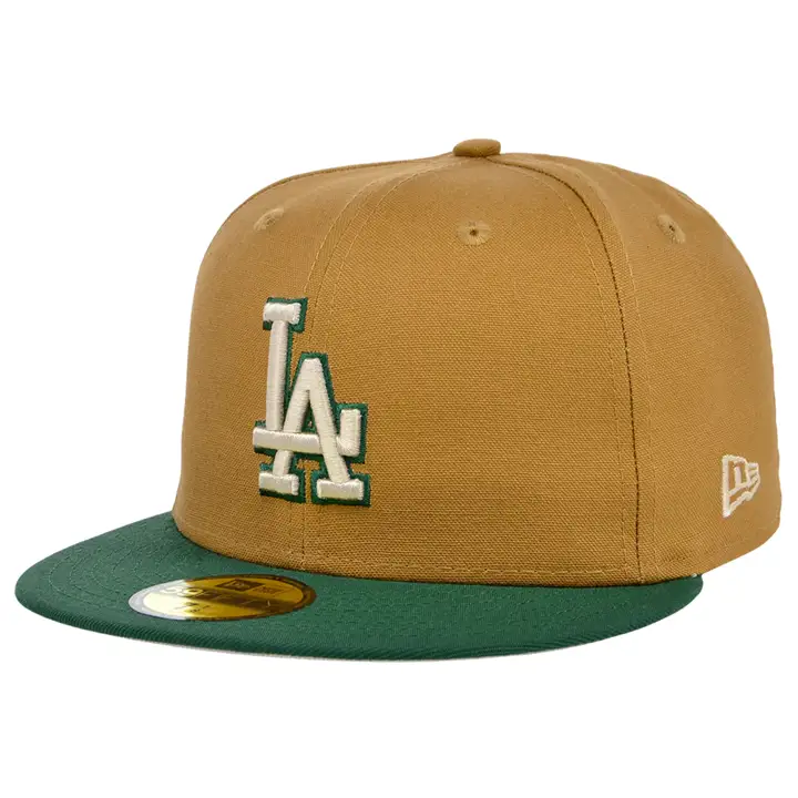 Los Angeles Dodgers MLB Desert Pine 59FIFTY Marron/vert foncé/pierre