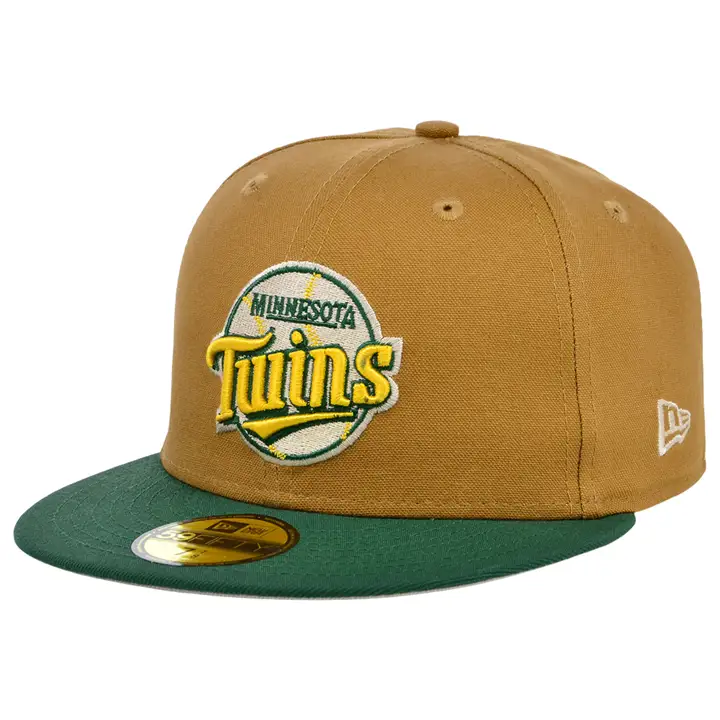 Minnesota Twins MLB Desert Pine 59FIFTY Brnz/dkgrn/stone