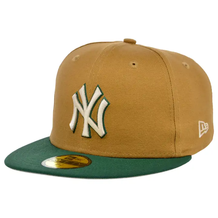 New York Yankees MLB Desert Pine 59FIFTY Brnz/dkgrn/stone