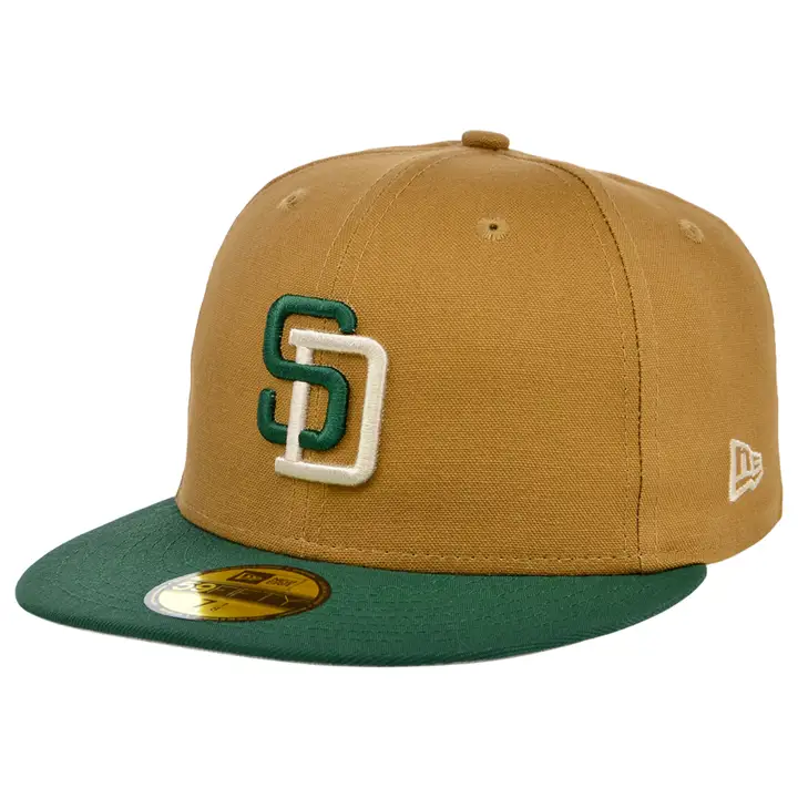 Casquette 59FIFTY MLB Desert Pine San Diego Padres bronze/vert foncé/pierre