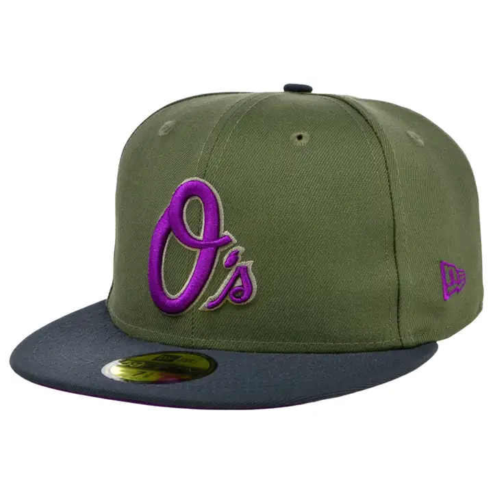 Baltimore Orioles MLB Mossy Haze 59FIFTY Olv/graph/pur