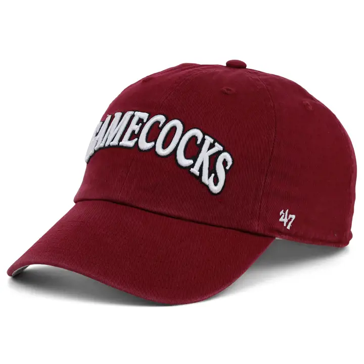 South Carolina Gamecocks ARCHIE SCRIPT 47 CLEAN UP rouge