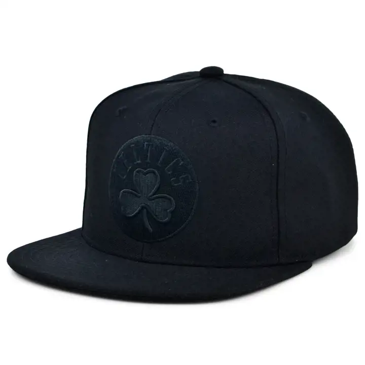 Casquette Boston Celtics NBA Blackout Snapback noir/noir/noir