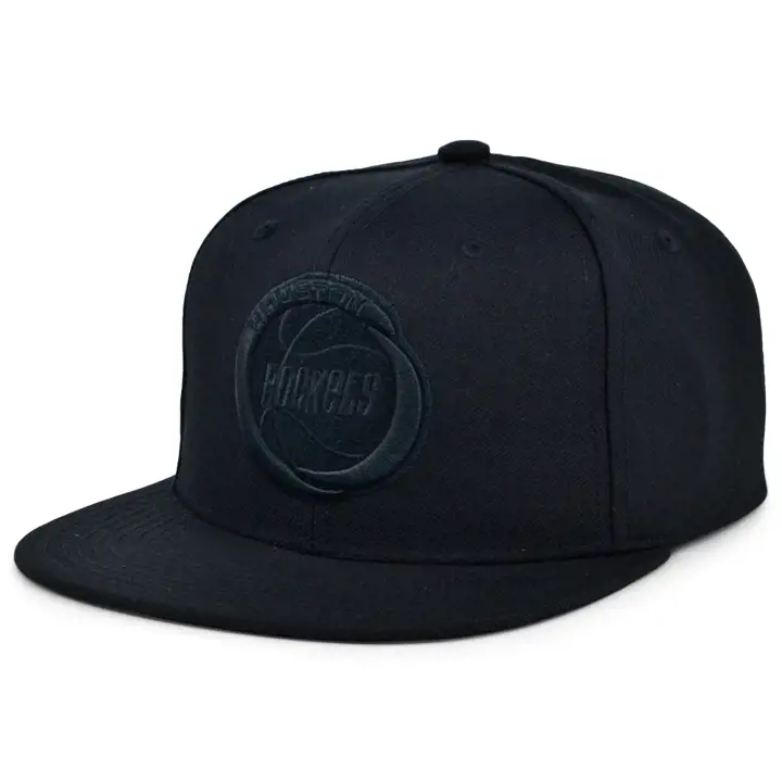 Casquette snapback Houston Rockets NBA noire/noire/noire
