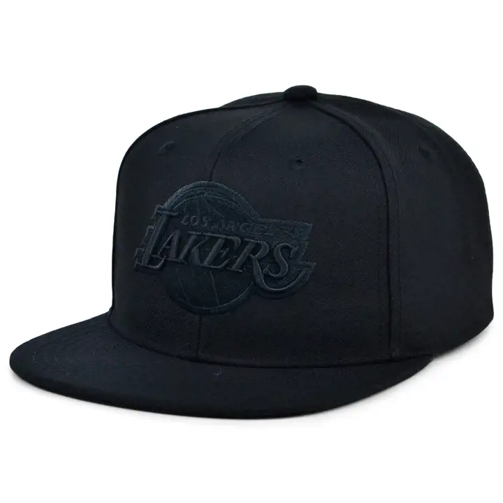 Casquette Snapback Los Angeles Lakers NBA noire/noire/noire