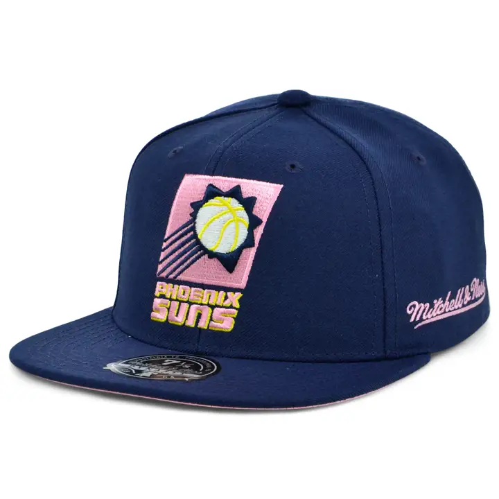 Phoenix Suns NBA Casquette ajustée Gumball marine/marine/rose