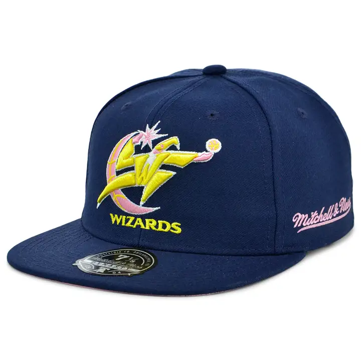 Casquette ajustée Washington Wizards NBA Gumball marine/marine/rose