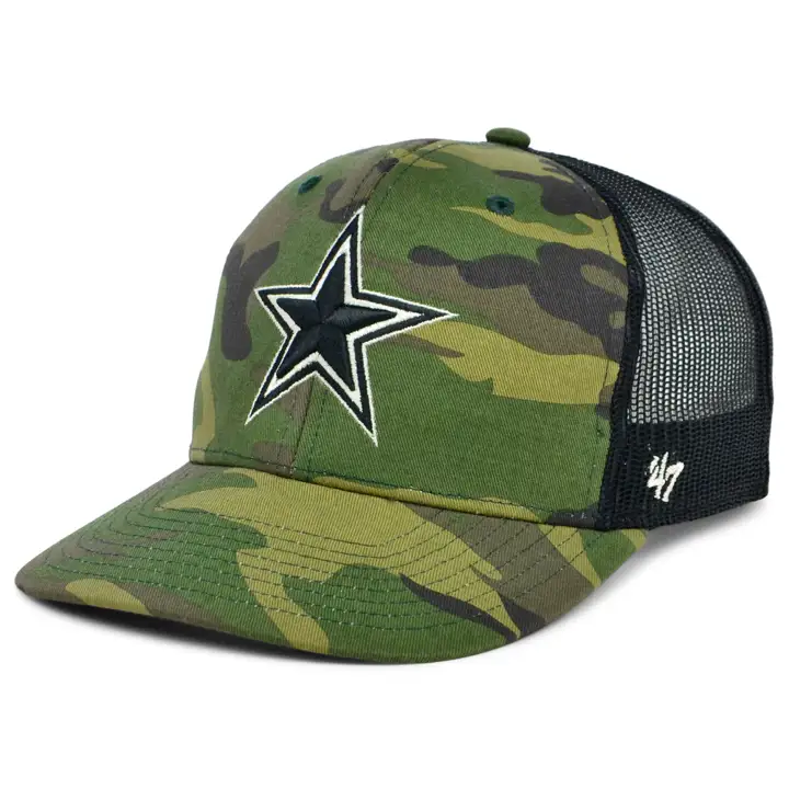 Dallas Cowboys NFL Casquette Trucker Camouflage '47 CAMO