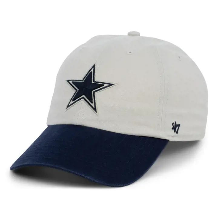 Casquette '47 Clean Up Dallas Cowboys NFL Ivoire/Marine
