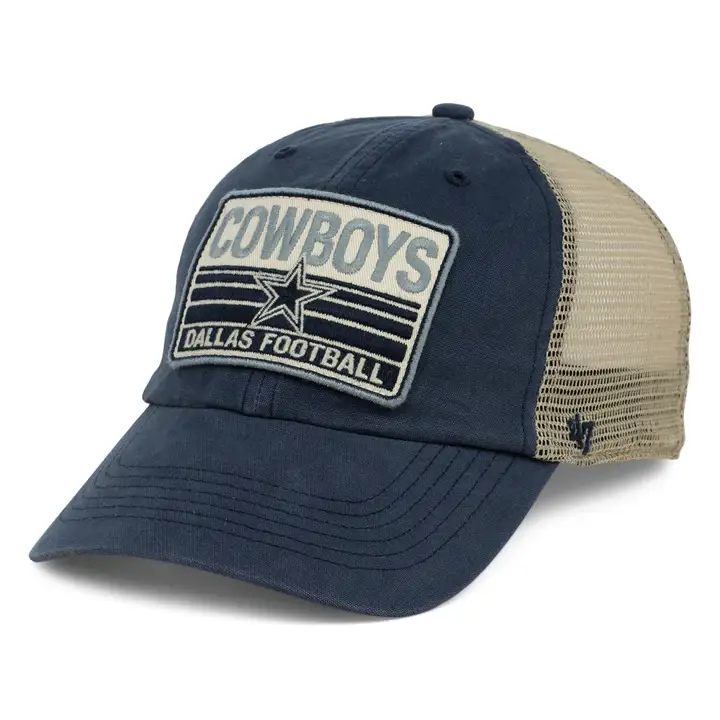 Casquette Dallas Cowboys NFL Four Stroke '47 Clean Up MARINE/PIERRE
