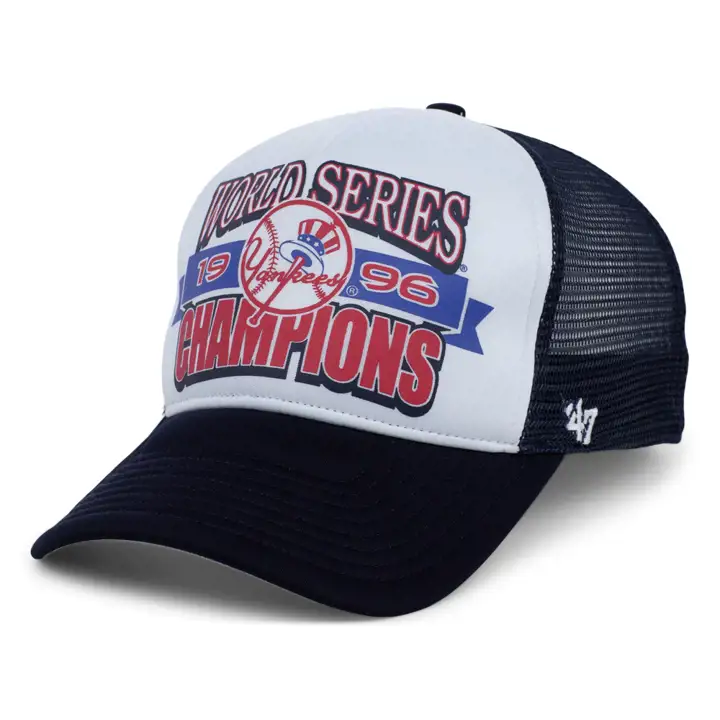 Casquette trucker MLB New York Yankees (devant en mousse) - bleu marine
