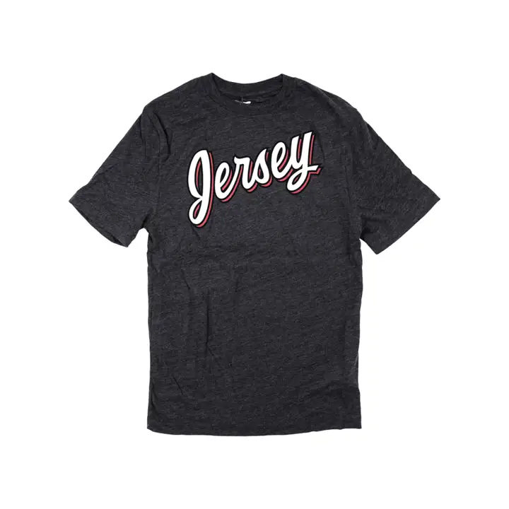 T-shirt gris anthracite logo Devils NHL Tri Blend