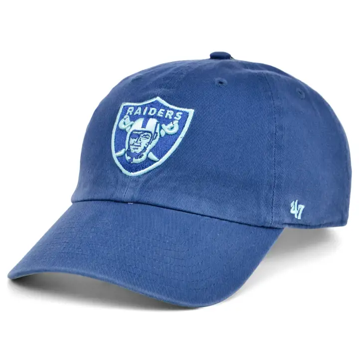 Casquette '47 Clean Up Las Vegas Raiders NFL bleu/aqua