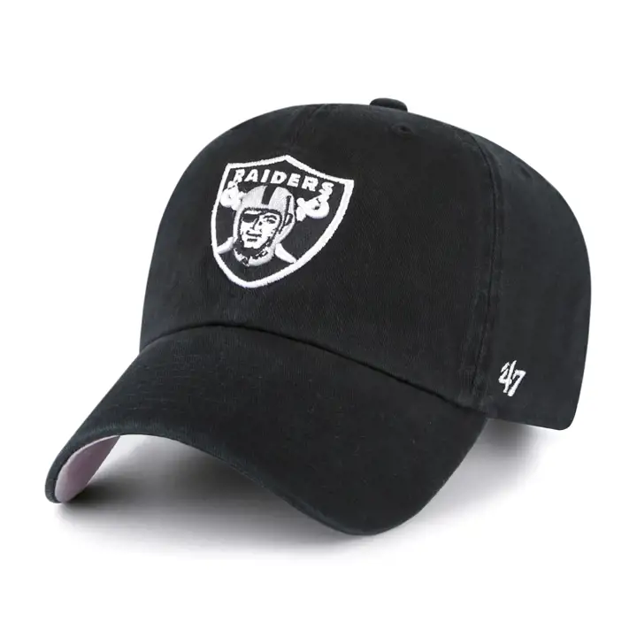 Las Vegas Raiders NFL Double Under '47 Clean Up Noir